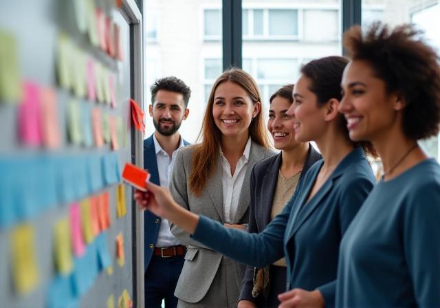 Professionisti che partecipano a un workshop interattivo a Roma